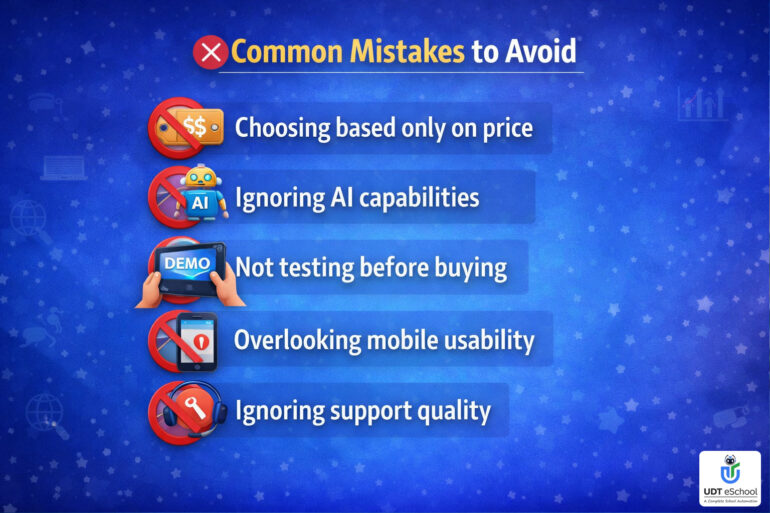 Common Mistakes To Avoid In Choosing School ERP
