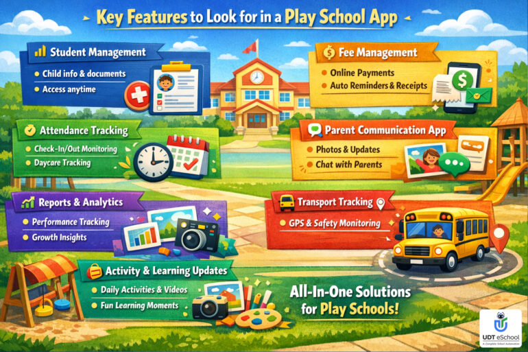 Key Features To Look For In A Play School App
