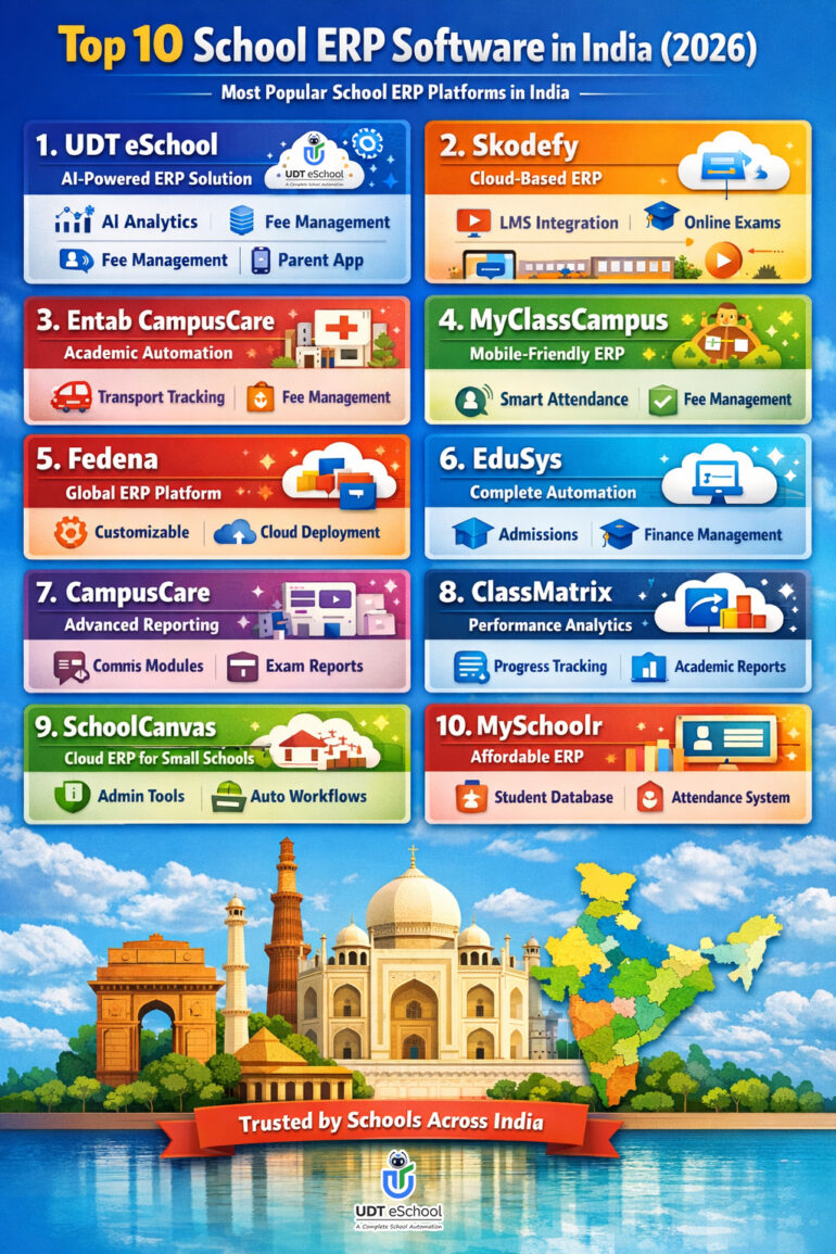 Top 10 School ERP Software In India