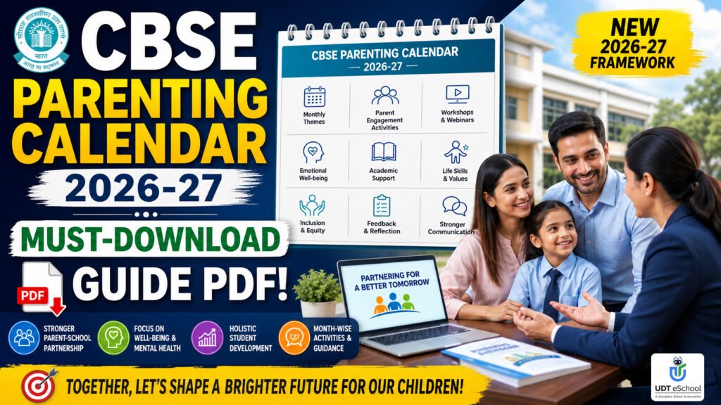 CBSE Parenting Calendar 2026