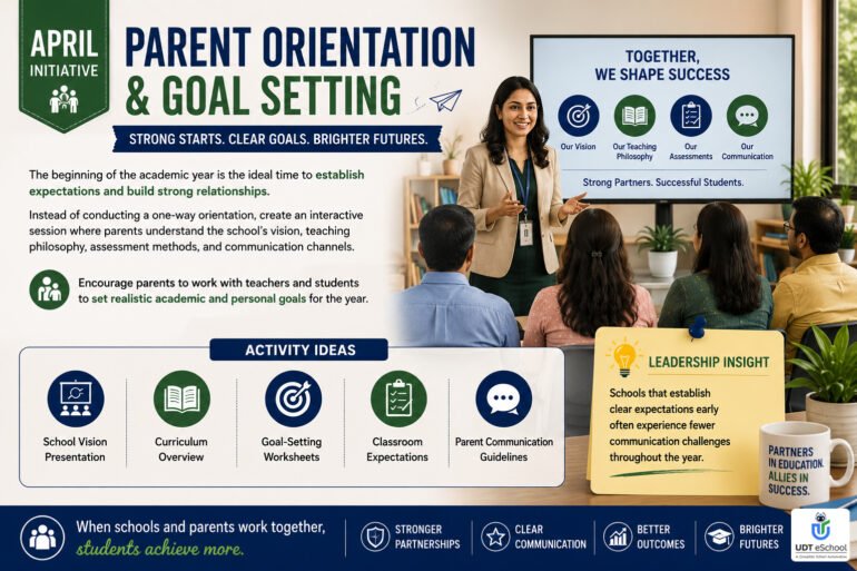 10 Powerful Monthly Parent Engagement Ideas for Schools 7 Monthly Parent Engagement Ideas for Schools - April Month